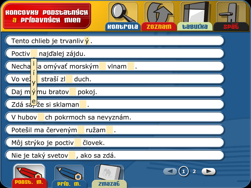 Slovenský jazyk 2 | 1